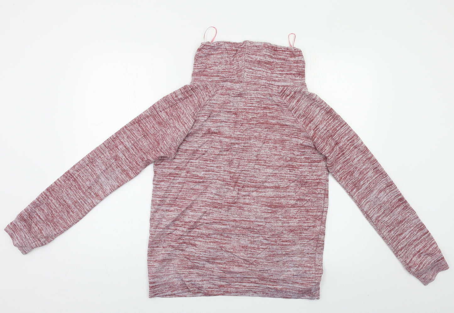 Select Womens Red   Pullover Sweatshirt Size 8