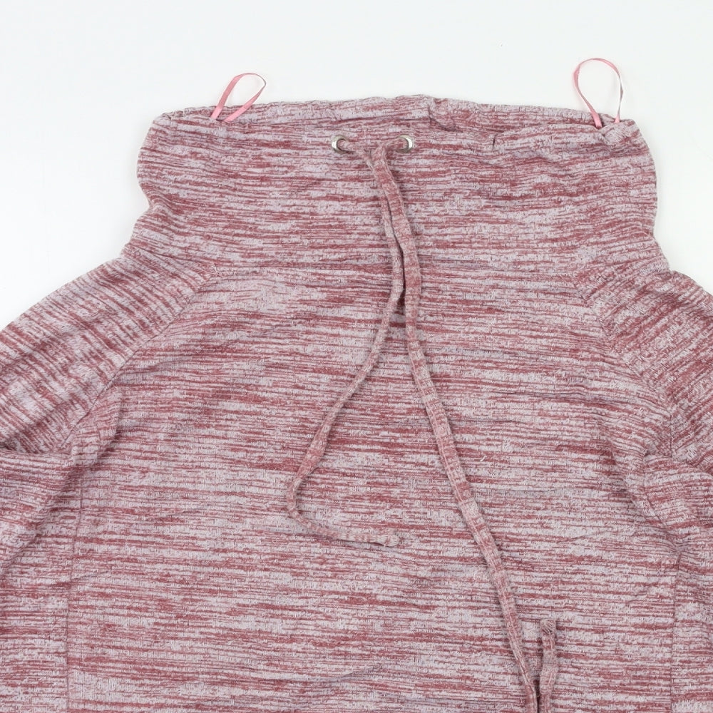 Select Womens Red   Pullover Sweatshirt Size 8