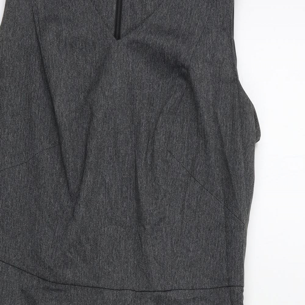 Papaya Womens Grey   Pencil Dress  Size 14