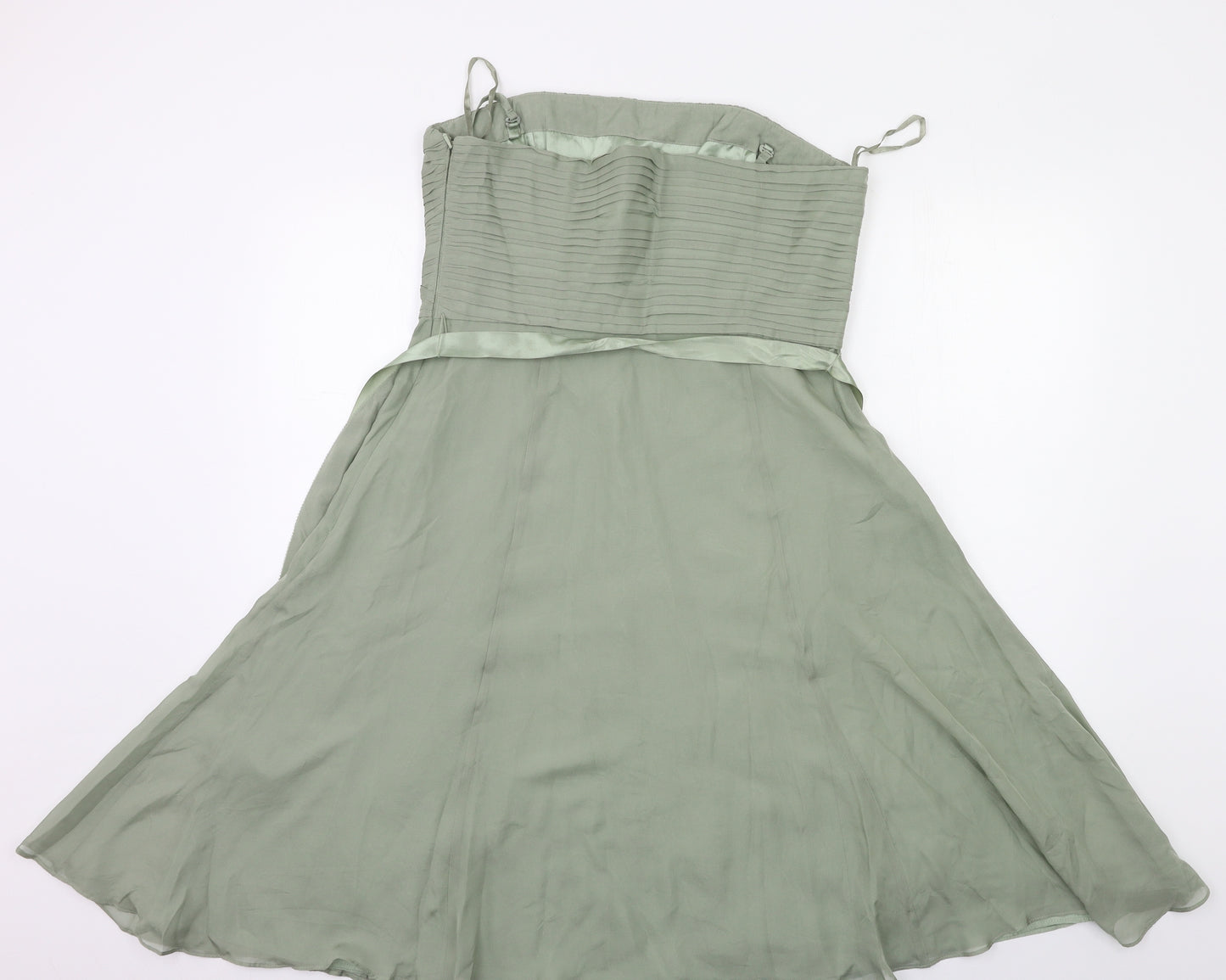 Coast Womens Green   Fit & Flare  Size 14