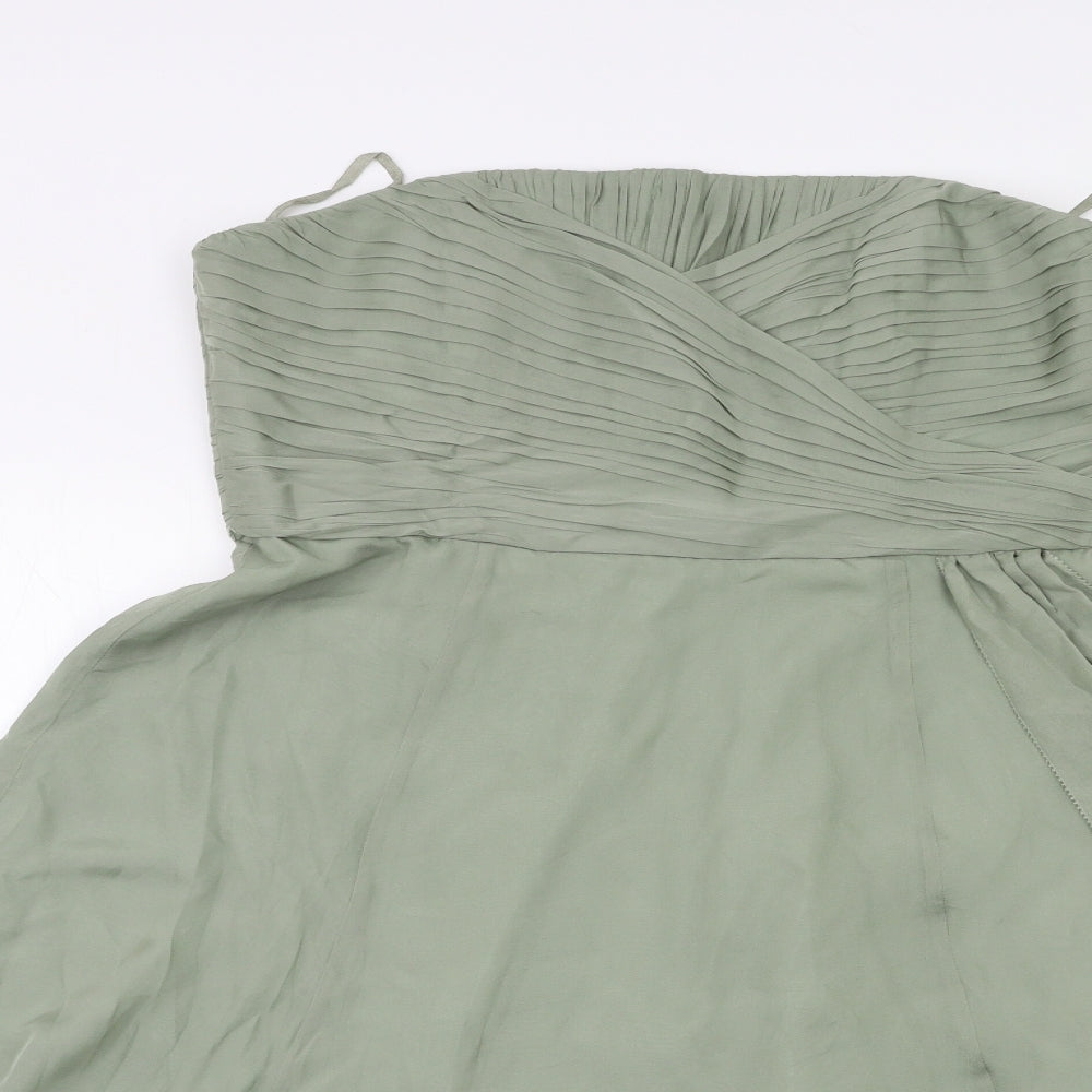 Coast Womens Green   Fit & Flare  Size 14