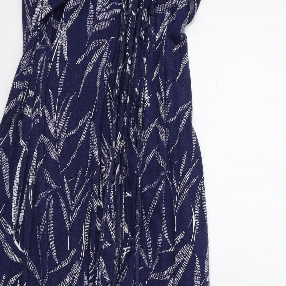 JoJo Maman Bébé Womens Blue Floral  Maxi  Size M