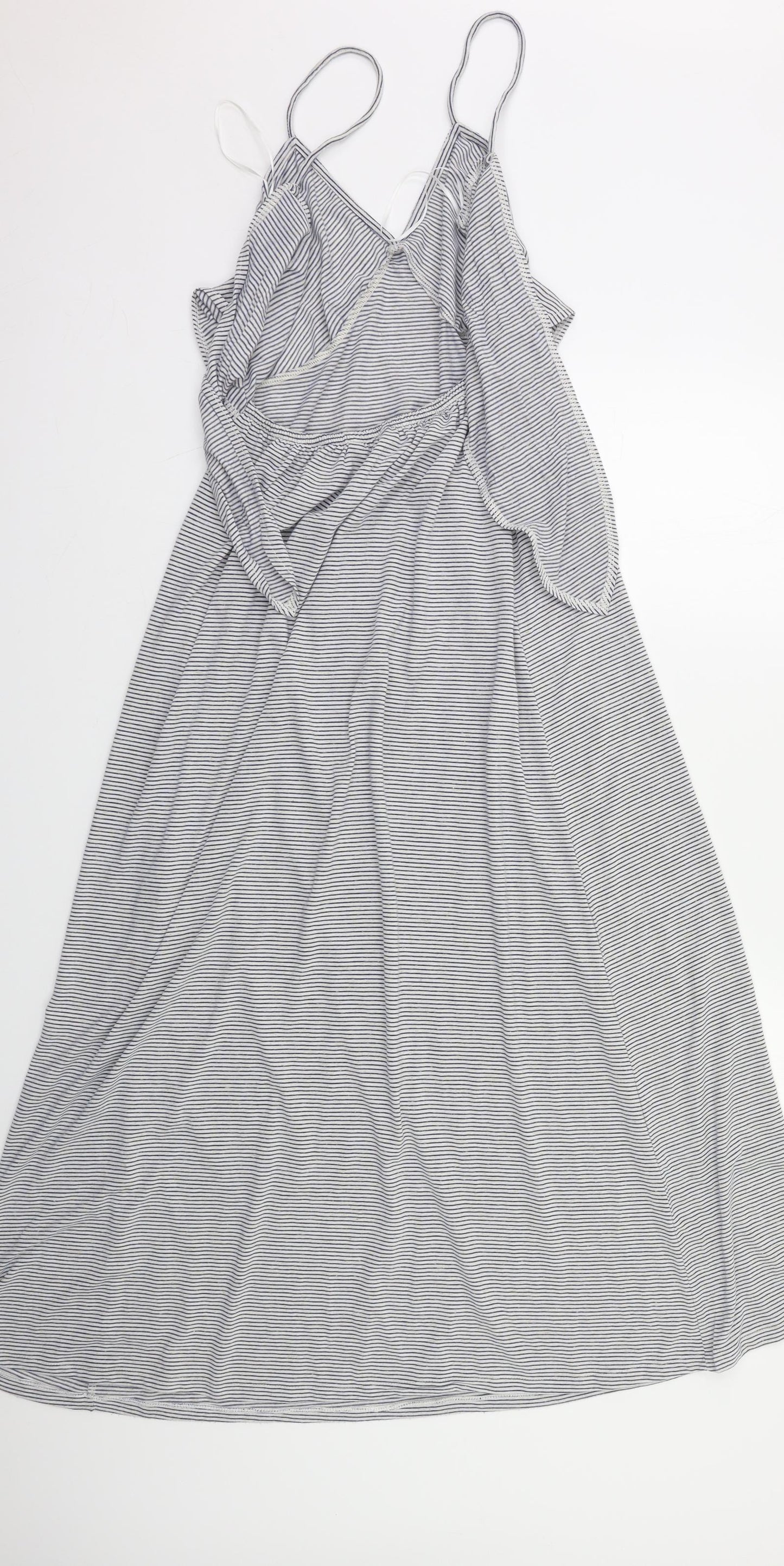 NEXT Womens Blue Striped  Maxi  Size 8