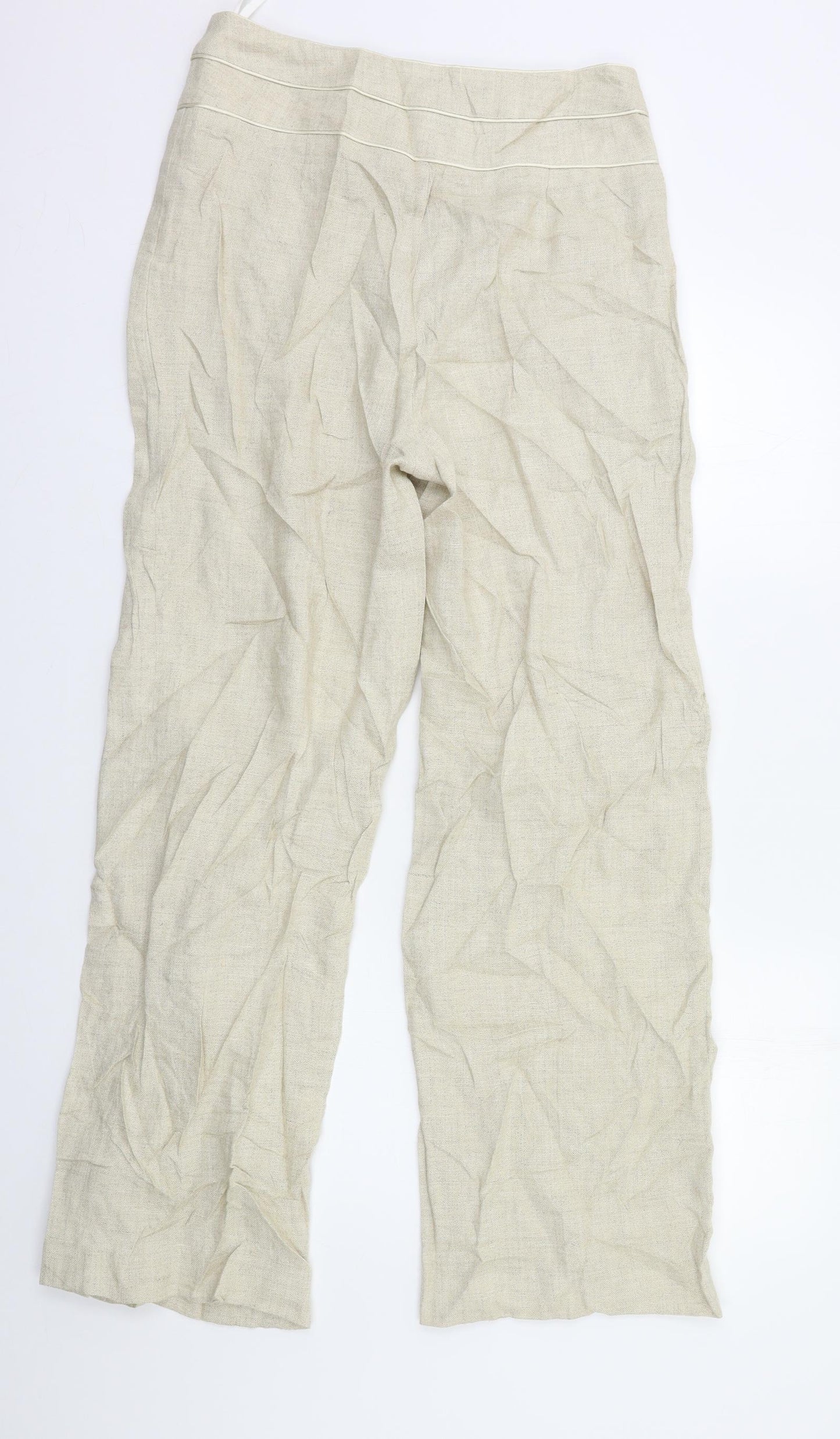 Principles Womens Beige   Trousers  Size 8 L29 in