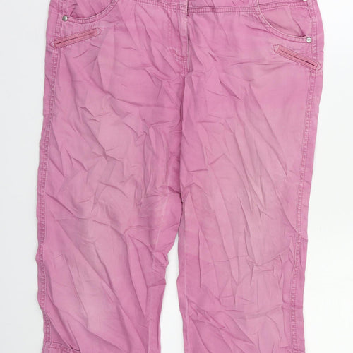 Sandwich Womens Pink   Trousers  Size 10 L20 in