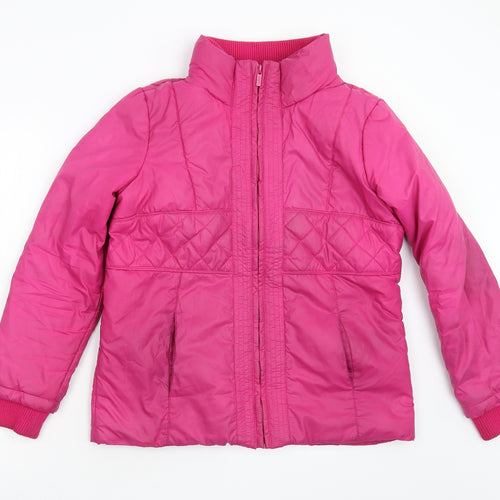 Ajile Ath Dept Girls Pink   Jacket  Size L