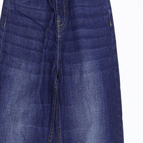 Bloozoo Mens Blue  Denim Straight Jeans Size 16 L29 in