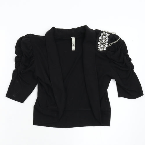 Preworn Womens Black   Shrug Jumper Size M