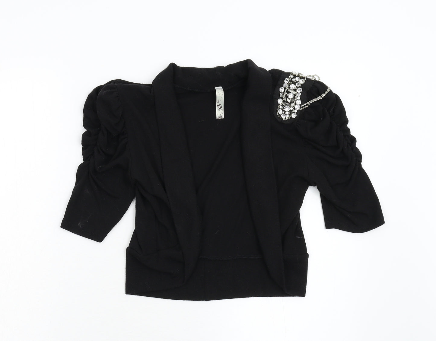 Preworn Womens Black   Shrug Jumper Size M