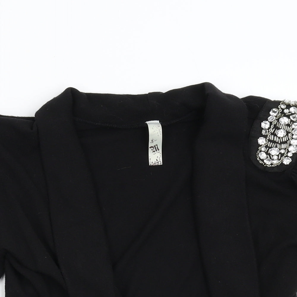 Preworn Womens Black   Shrug Jumper Size M