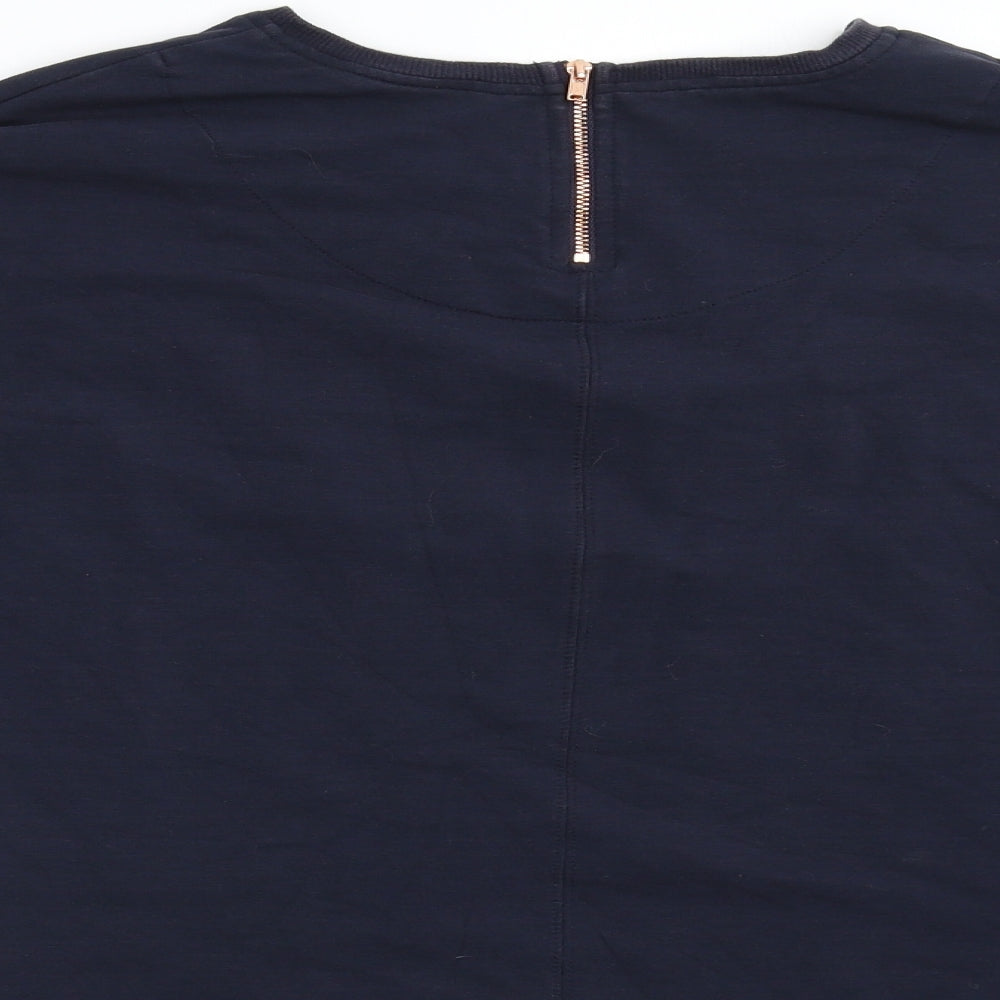 F&F Womens Blue   Basic T-Shirt Size 8