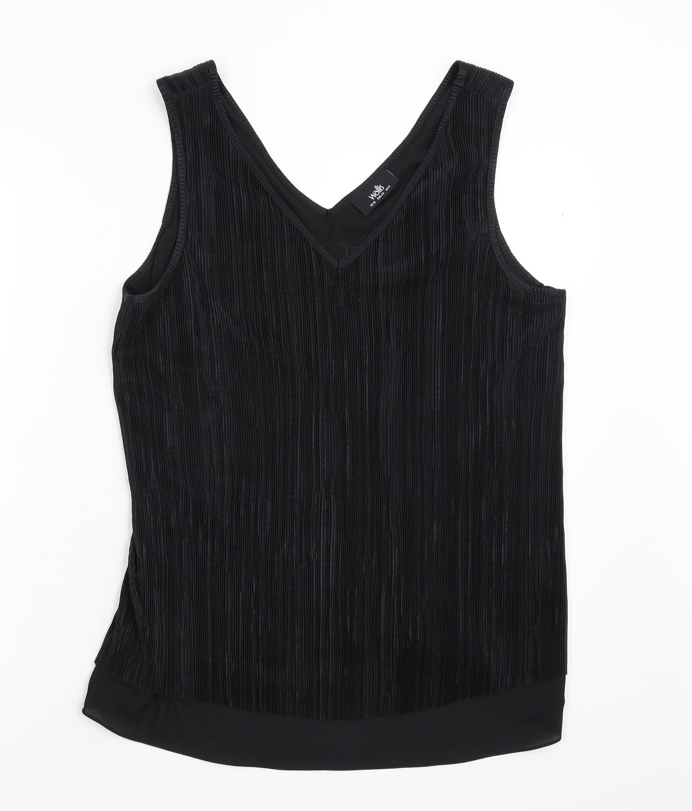Wallis Womens Black   Basic Blouse Size 16