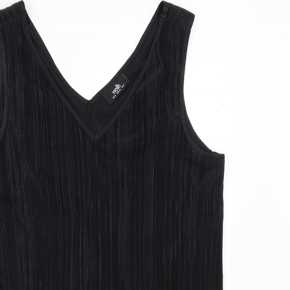 Wallis Womens Black   Basic Blouse Size 16