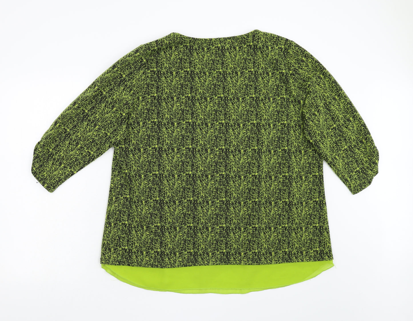 Klass Womens Green   Pullover Jumper Size 2XL