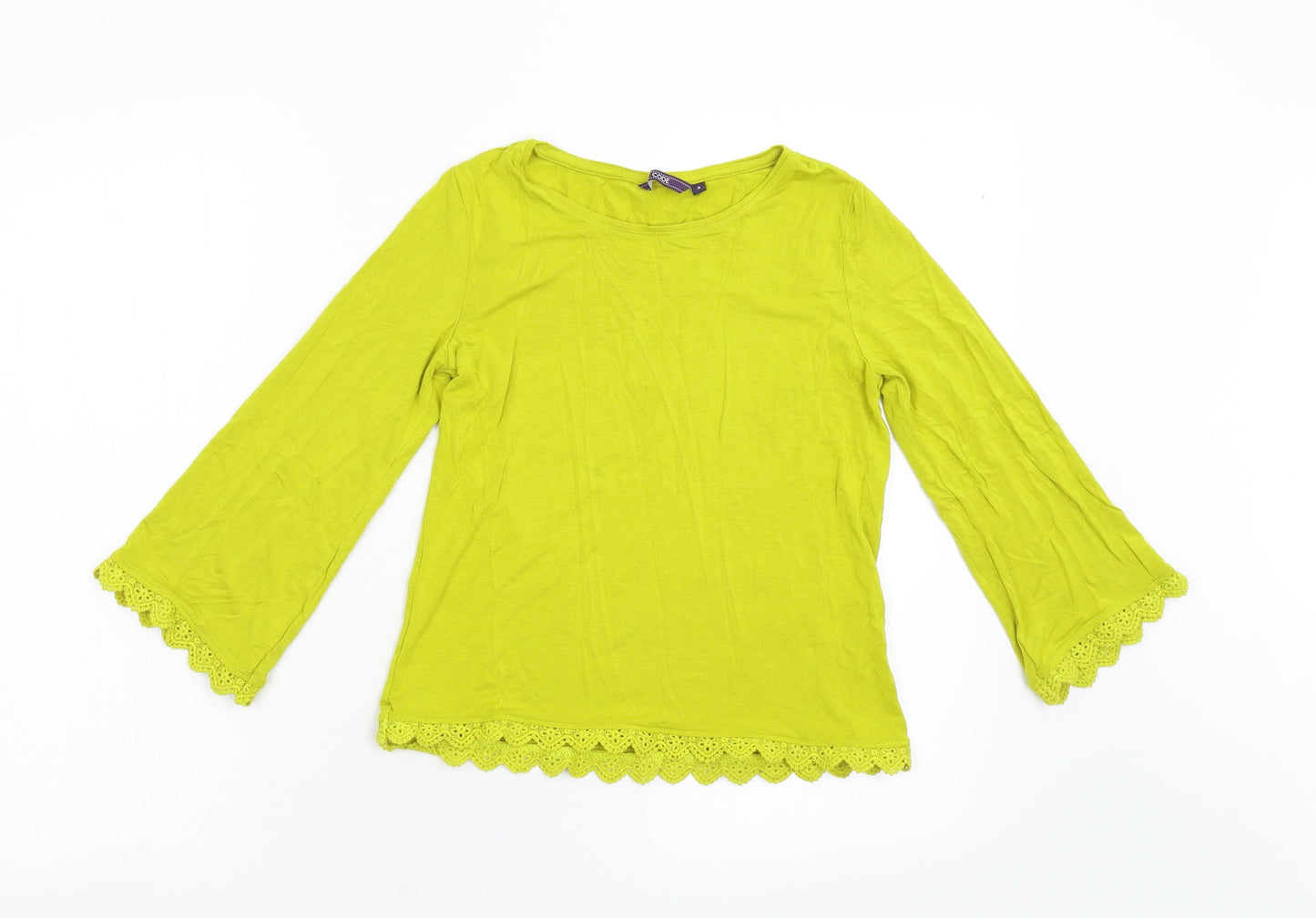 Code Womens Green   Basic T-Shirt Size 8