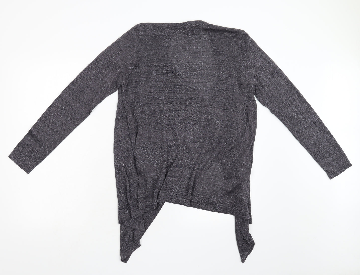 Matalan Womens Grey  Knit Cardigan Jumper Size M