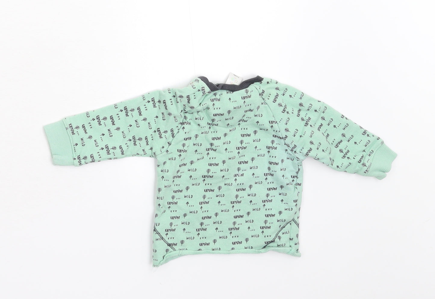 Mini Club Baby Green   Basic T-Shirt Size 0-3 Months