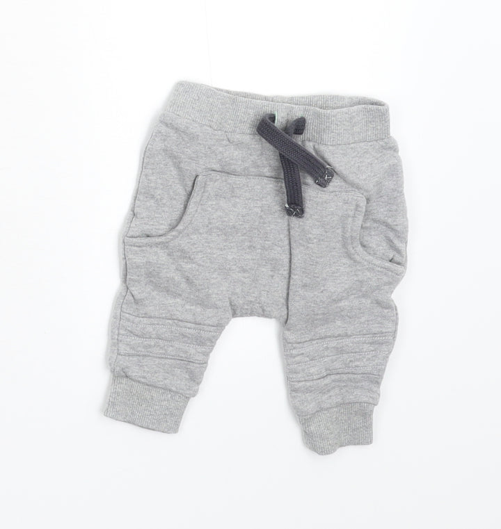 Mini Club Baby Grey Fleece Sweatpants Trousers Size 0-3 Months