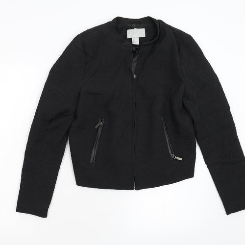 H&M Womens Black   Jacket  Size 8