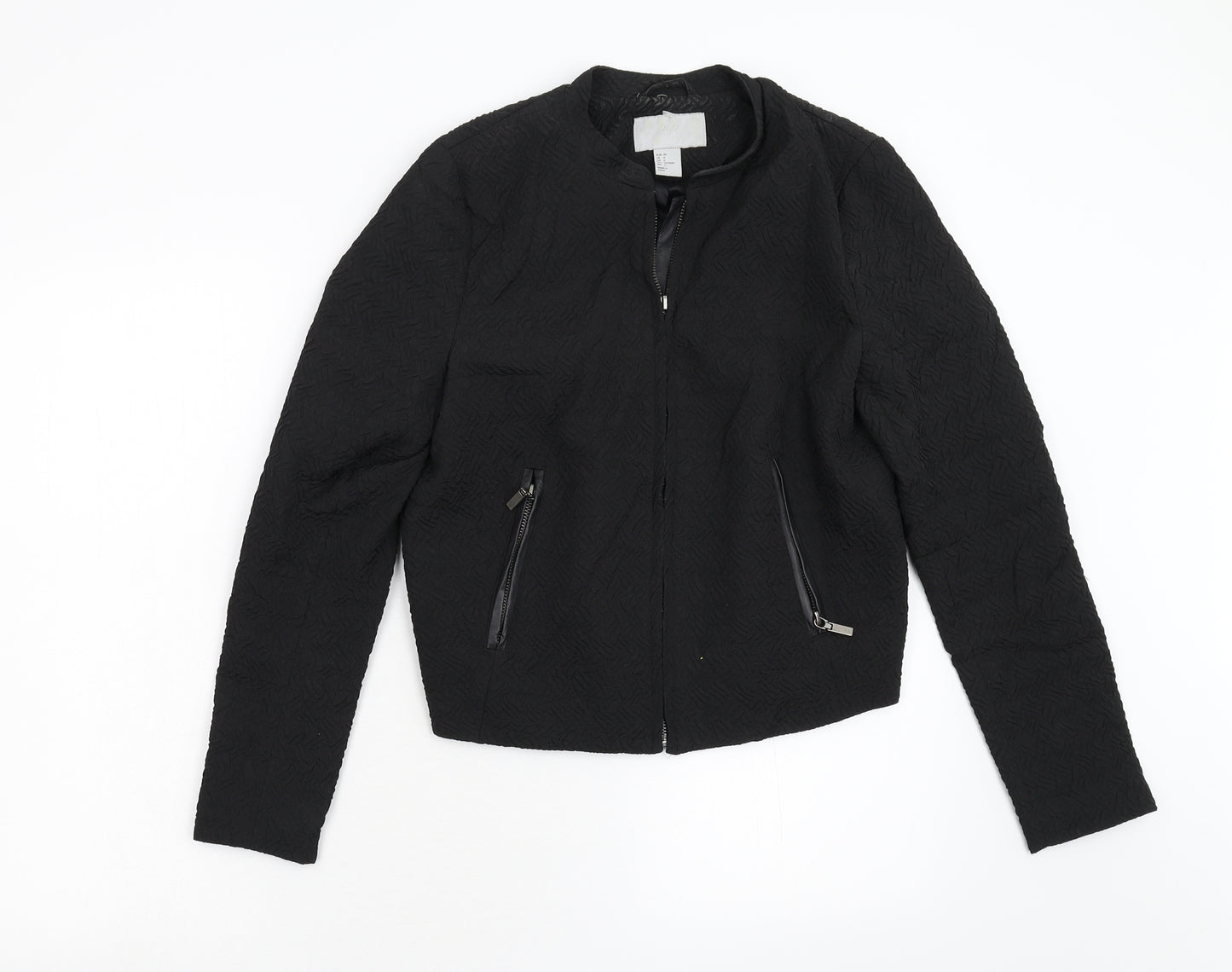 H&M Womens Black   Jacket  Size 8