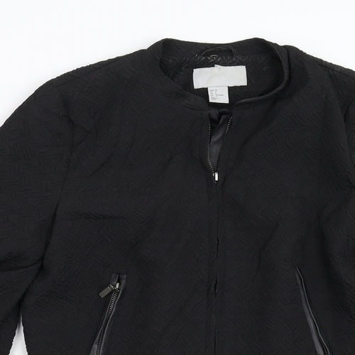 H&M Womens Black   Jacket  Size 8