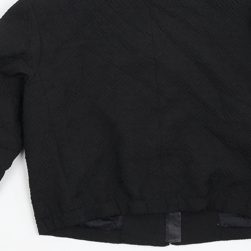 H&M Womens Black   Jacket  Size 8
