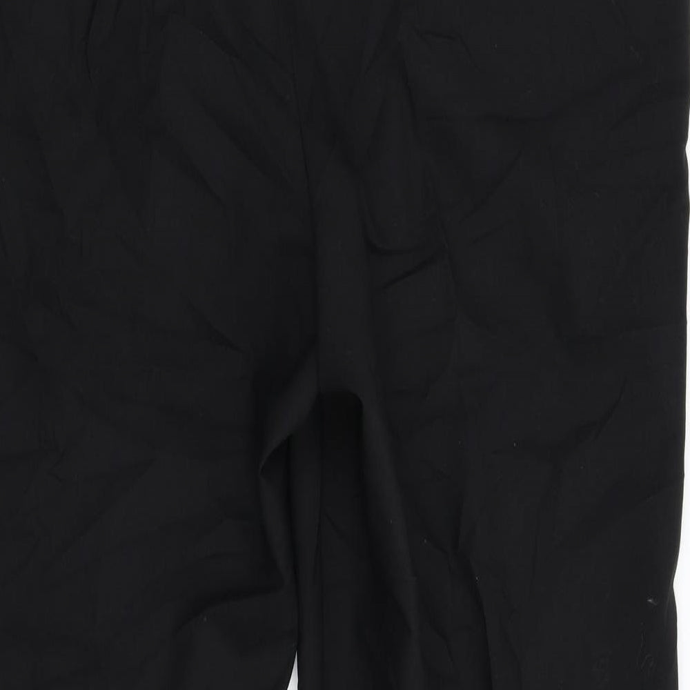 Moss Bros Mens Black   Trousers  Size 38 L32 in