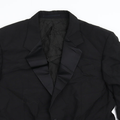 Varteks Mens Black   Jacket Blazer Size 44