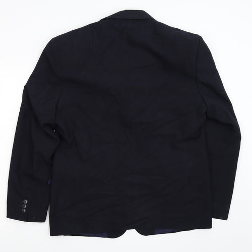 Essentials Mens Blue   Jacket Blazer Size 40