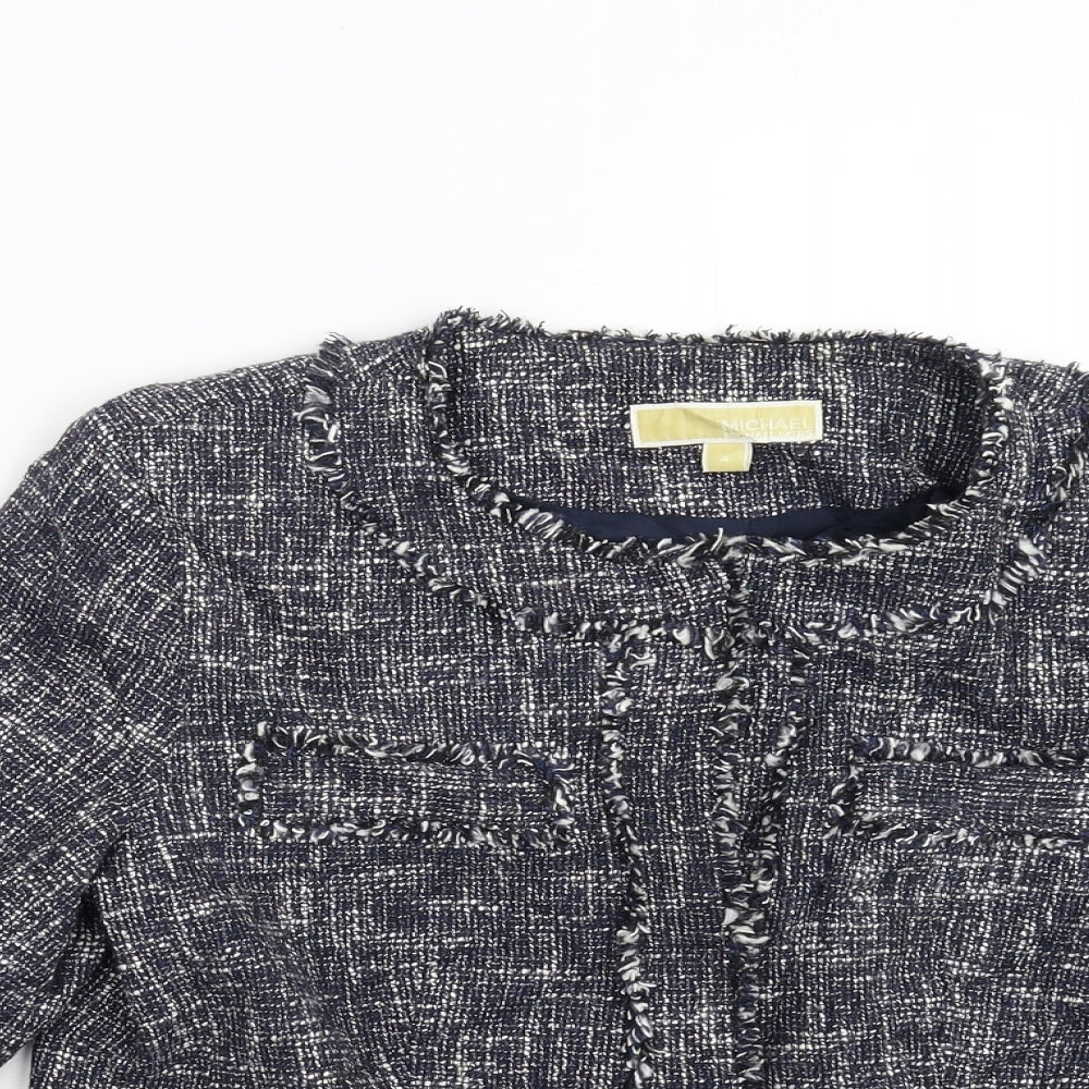 Michael Kors Womens Blue   Jacket Suit Jacket Size 4