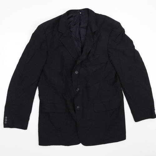 Copperstone Mens Blue   Jacket Suit Jacket Size 44