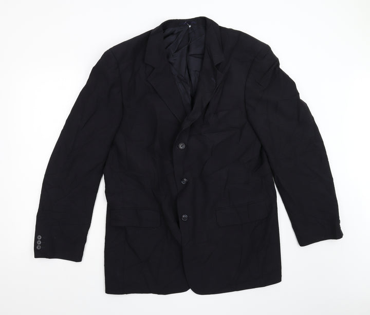 Copperstone Mens Blue Jacket Suit Jacket Size 44