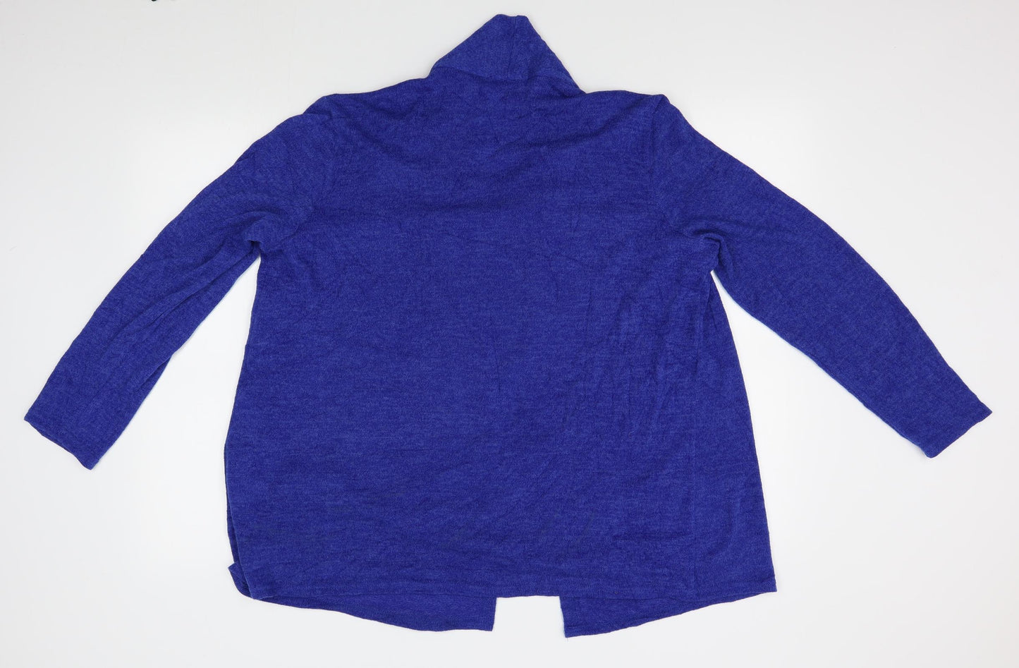Afibel Womens Blue   Cardigan Jumper Size 16  - shirt insert