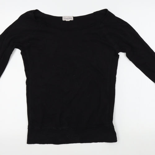 Love me Womens Black   Pullover Jumper Size L