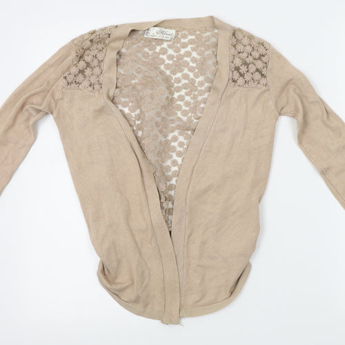 Mirumi Womens Beige   Cardigan Jumper Size M