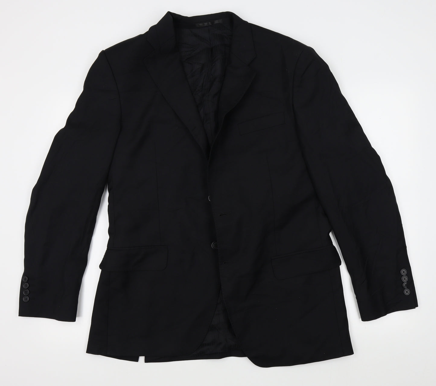 Lanificio Mens Black   Jacket Suit Jacket One Size