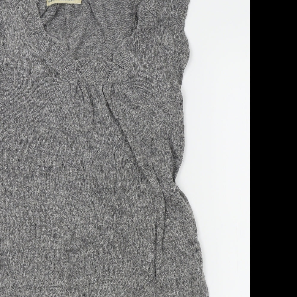 NEXT Womens Grey   Tunic Jumper Size 14