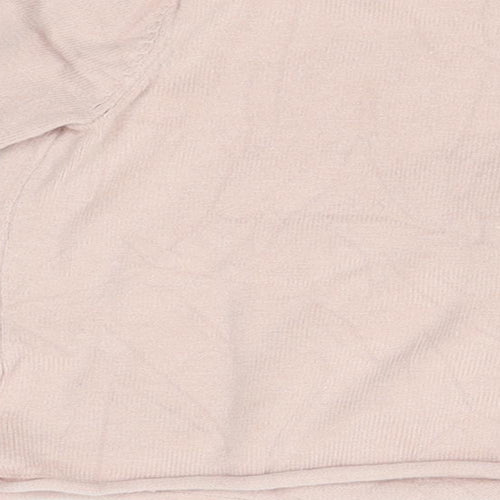 H&M Girls Pink   Pullover Jumper Size 6-9 Months