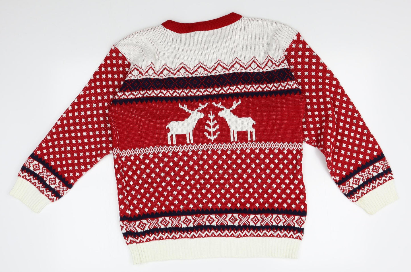 Sapphire Womens Red   Pullover Jumper Size M  - christmas