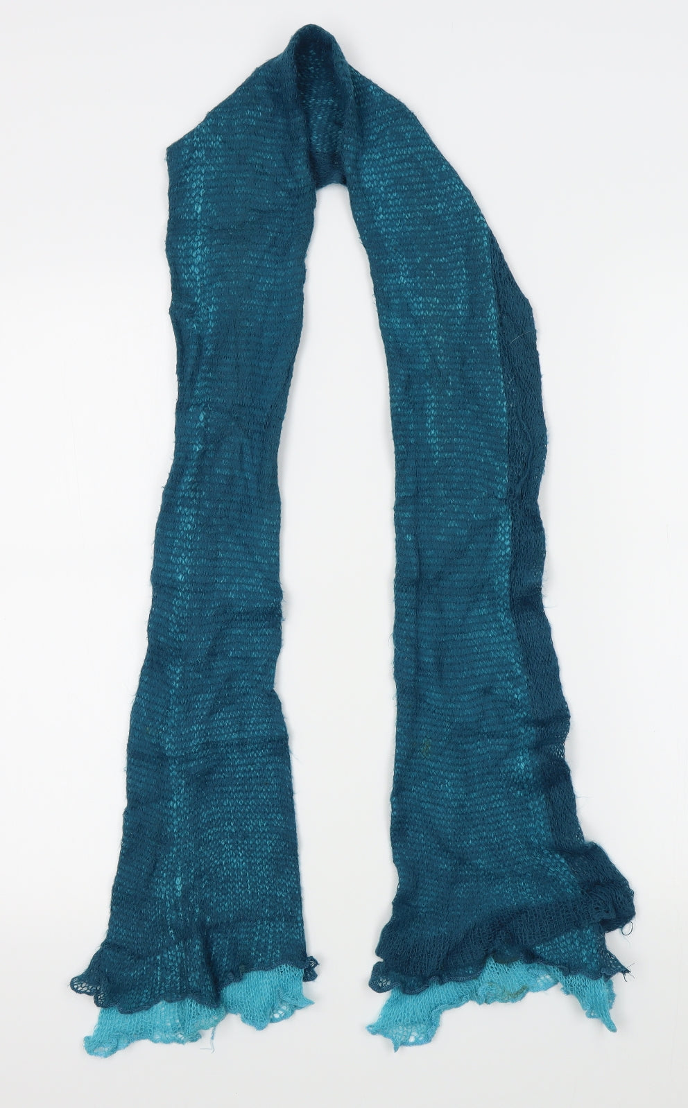 Preworn Womens Blue    Scarf
