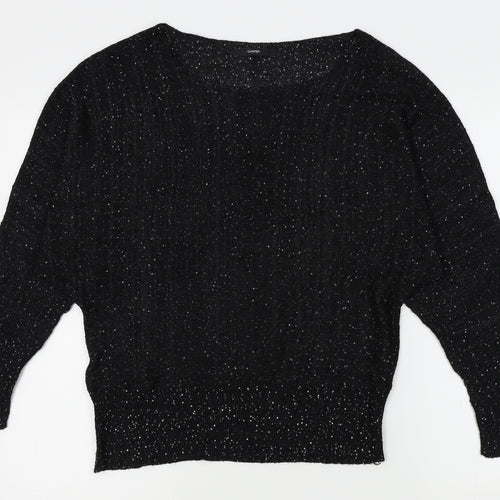George Womens Black   Pullover Jumper Size S  - gems
