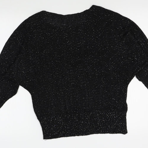 George Womens Black   Pullover Jumper Size S  - gems