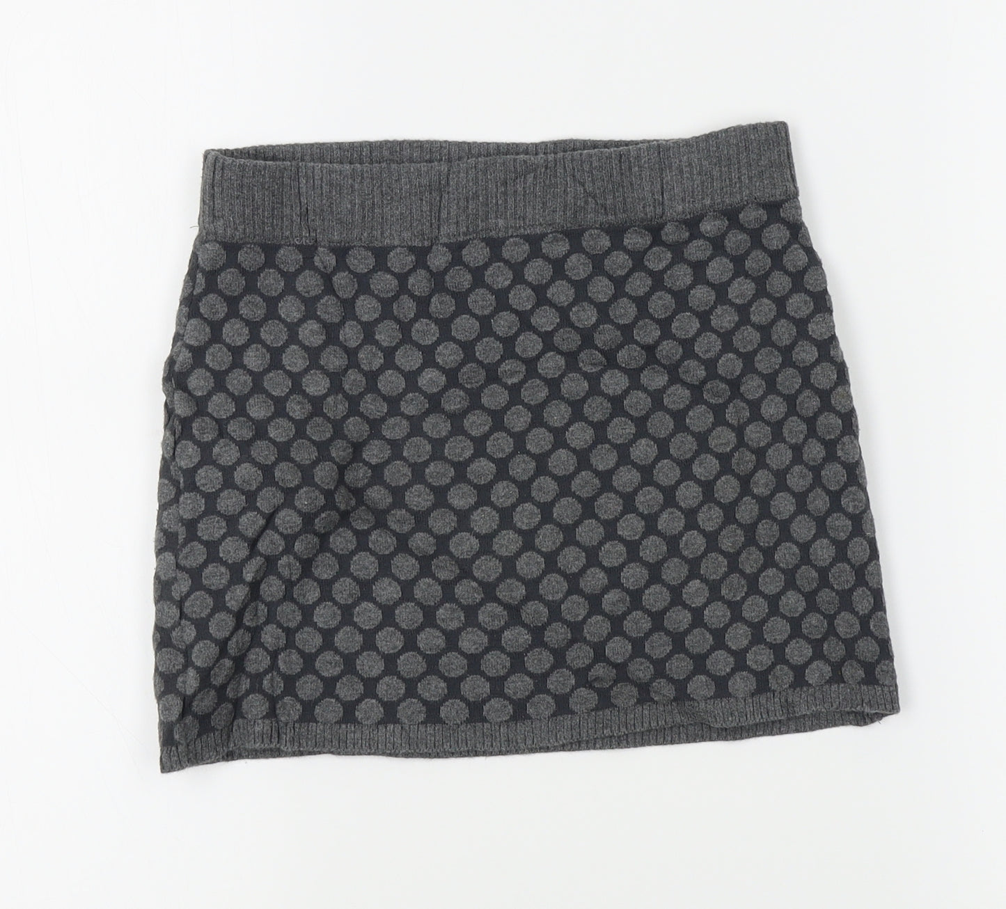 H&M Girls Grey   Straight & Pencil Skirt Size 8-9 Years