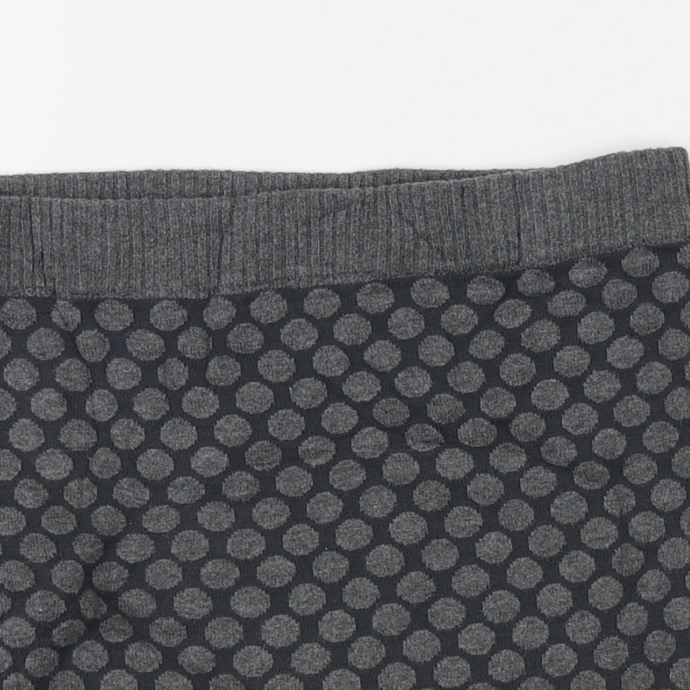 H&M Girls Grey   Straight & Pencil Skirt Size 8-9 Years