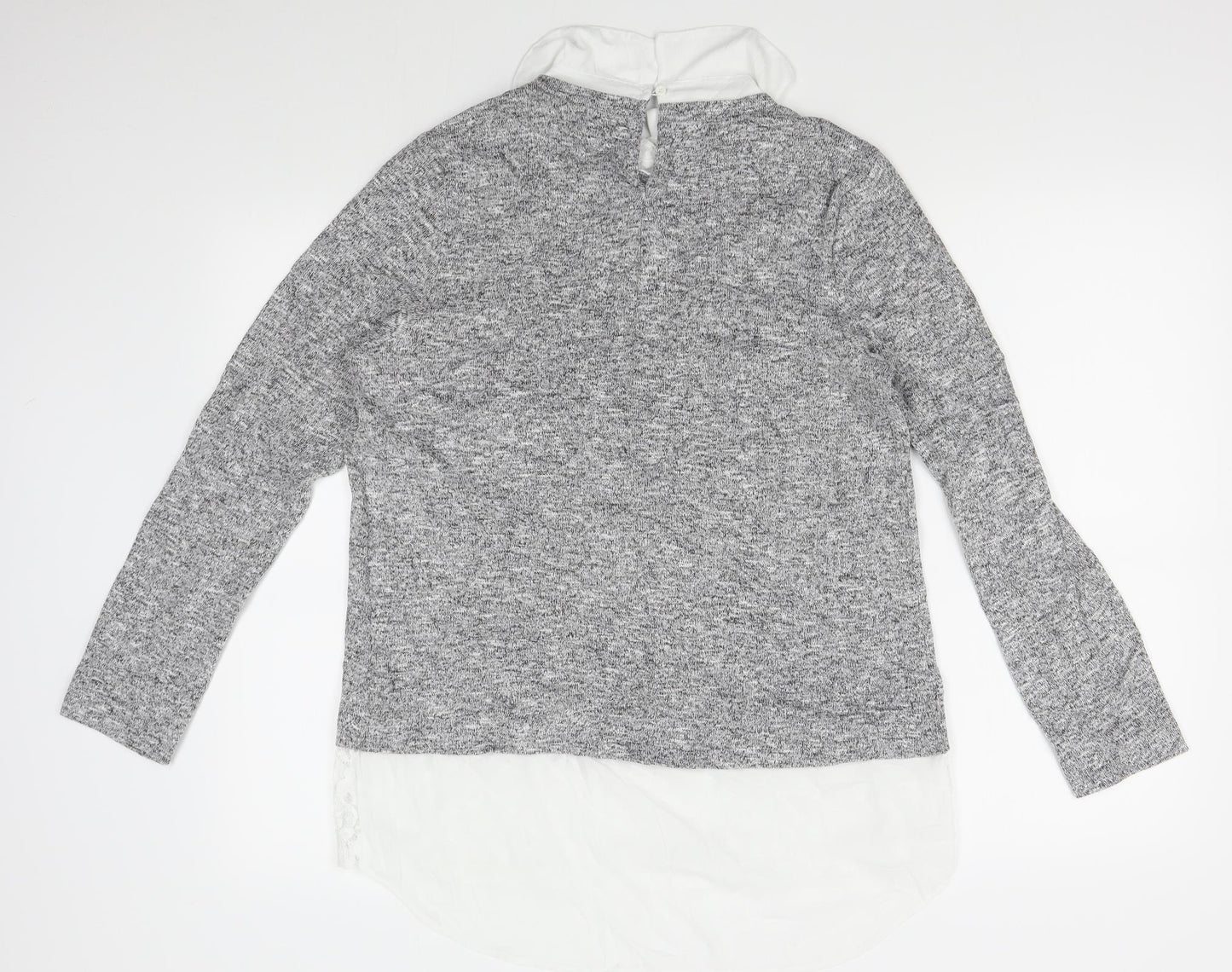 TU Womens Grey   Pullover Jumper Size 14
