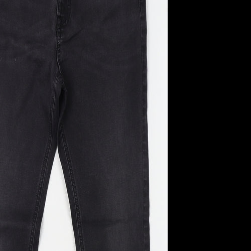 M&S Womens Grey   Jegging Jeans Size 14 L23 in