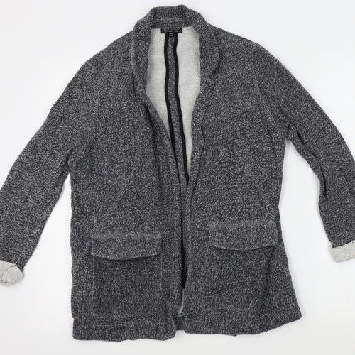 Topshop Womens Grey   Cardigan Jumper Size 10