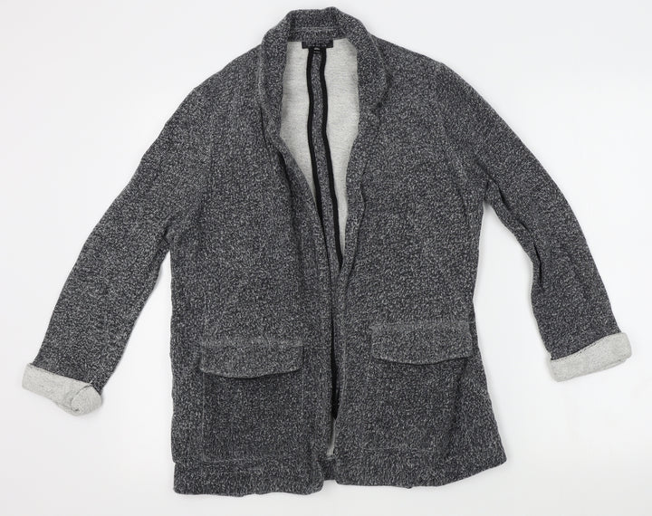 Topshop Womens Grey   Cardigan Jumper Size 10