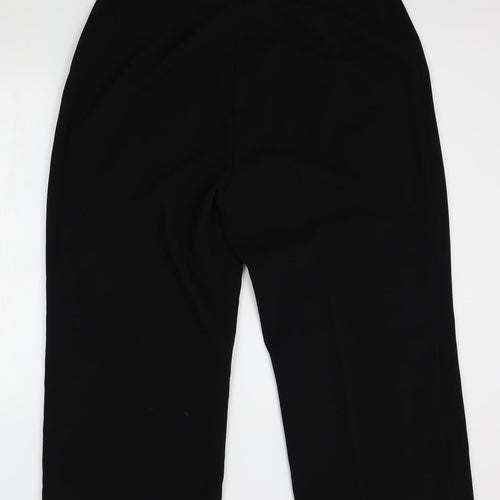 spirito Womens Black   Trousers  Size 24 L23 in