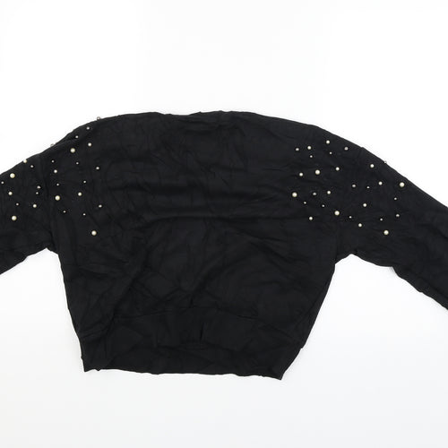 New Look Womens Black   Pullover Jumper Size 8